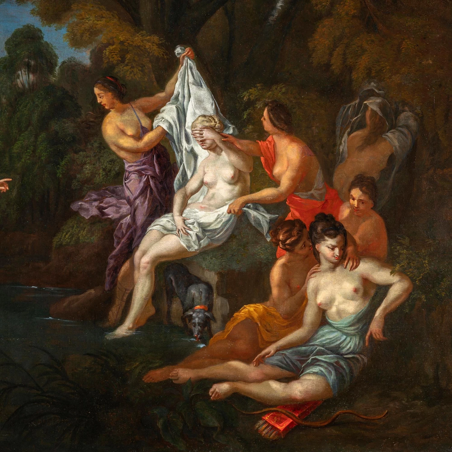 Diana e Callisto - dettaglio